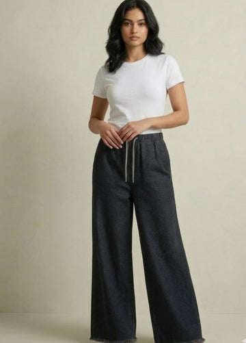0000                  Black Denim Jeans For Her
