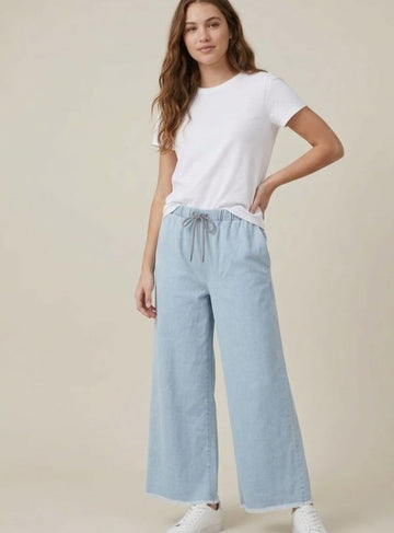 0000                  Ice Blue Denim Jeans For Her